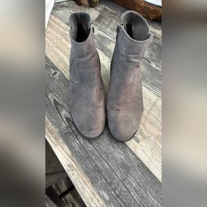 Rachel Gray Ankle Booties with Distressed Look